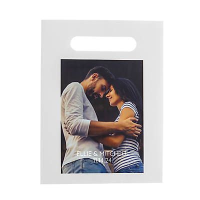 Personalized Custom Photo Treat Bags with Cutout Handles – 50 Pc. | Oriental Trading Graduation Photo Banner, Dog Treat Bag, Wedding Treats, Multipurpose Bag, Graduation Photo, Photo Banner, Graduation Photos, Party Bags, Favor Bags