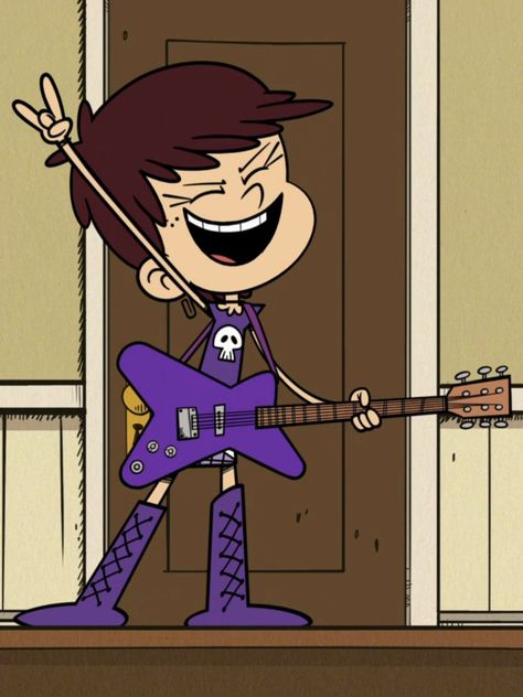 Luna Loud Icon, Luna Loud House, The Loud House Luna, Luna Loud, Ekg Interpretation, Tumblr Cartoon, Ronnie Anne, Tiny Toons, Lynn Loud