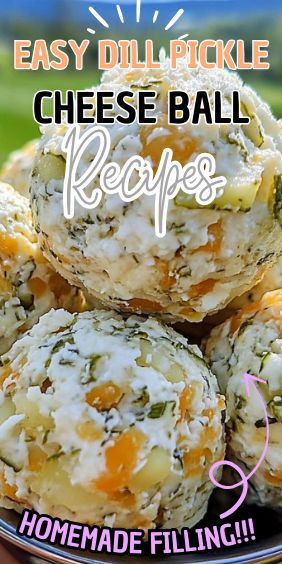 Dill Pickle Cheese Ball Recipe Pickle Snack Recipes, Dill Pickle Cheese Balls, Dill Pickle Cheese Ball Recipes, Dill Pickle Cheese Ball, Pickle Cheese Ball, Pickle Balls, Cream Cheese Ball, Cheese Ball Recipe, Pickle Lover