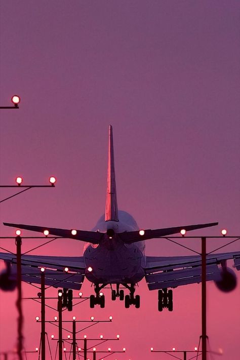 Plane Wallpaper, Travel Plane, Wallpaper Sunset, Sunset Pink, Plane Travel, Flight, Lounge, Travel, Pink