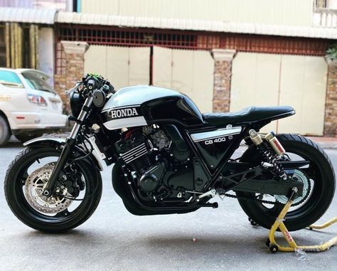 Honda Cb400, Cafe Racer, Cycling, Cafe, Bike