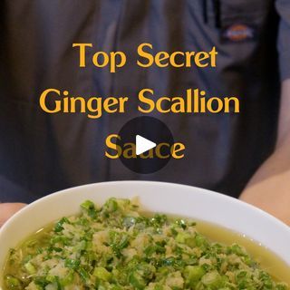 289K views · 13K reactions | To finish off our Hainan Chicken Series, we’re showing you how to make this delicious Ginger Scallion Sauce! 

Pair our top secret sauce with your Hainan Chicken and enjoy! 

Let us know if you’ve tried the whole series at home! 

#marvista #losangeleseats #singaporeanfood #hainanchicken #nationaldish #anthonybourdain
#littlefatty #flyingnoods #laeats #losangelesfood #losangelesfoodie #lafood #lafoodies #larestaurants #losangelesrestaurants #cheftalk #cookingtips #foodtips | FATTY MART | fattymartla · Original audio Ginger Scallion Chicken, Scallion Sauce, Ginger Scallion Sauce, Hainan Chicken, Rice Dishes Recipes, Compound Butters, Laos Food, Food Asian, La Eats