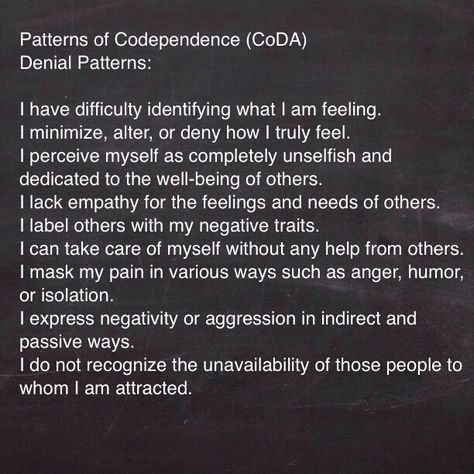 Patterns of Codependence, Denial Patterns - Looking for the similarities, not the differences. (Codependents Anonymous). Codependents Anonymous, Computer Code, Codependency Recovery, If The Shoe Fits, Learn Computer, Learn Computer Coding, Celebrate Recovery, Case Management, 12 Step