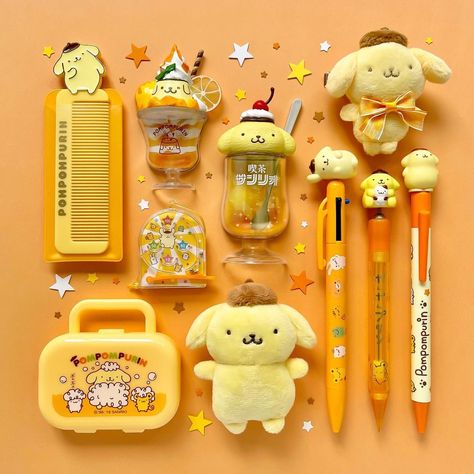 Sanrio Room Decor, Aesthetic Town, Sanrio Room, Kawaii Room Ideas, Pom Purin, Money Wallpaper Iphone, Sanrio Stuff, Cute School Stationary, Artsy Aesthetic