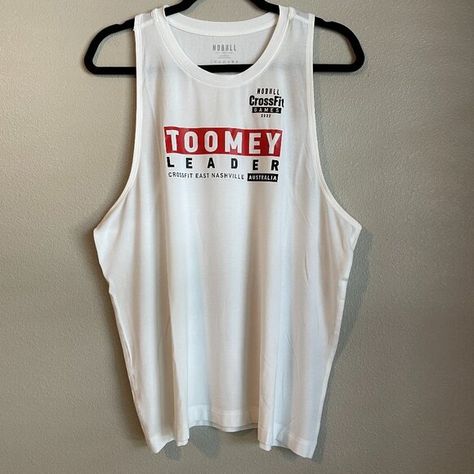 Nobull Crossfit Games 2022 Winner Tia Toomey Leader Tank Size XL Collectible Activewear Tops, Crossfit Games, Athletic Fits, Active Wear Tops, Clothing Women, Crossfit, Pullover Styling, The White, White Color