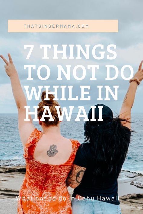 Planning a trip to Hawaii is a lot of work. There are a million activities that you could spend your time doing. These are my top seven things to NOT do on your precious island vacation. #hawaii #oahu #tourist #tripplanning #travel #traveltips Oahu Trip Planning, Hawaii Cruise, Things To Do In Hawaii, Oahu Vacation, Vacation Hawaii, Trip To Hawaii, Hawaii Oahu, Tourist Trap, Parasailing