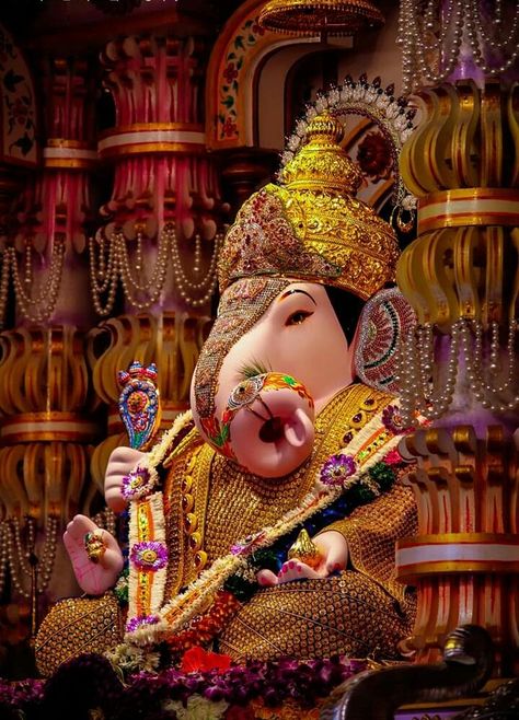 Dagdusheth Ganpati Hd Images, Ganesh Pic, Dagdusheth Ganpati, Ganpati Photo Hd, Jai Bholenath, Ganpati Bappa Wallpapers, Shivaji Maharaj Hd Wallpaper, Ganpati Bappa Photo, Attractive Wallpapers