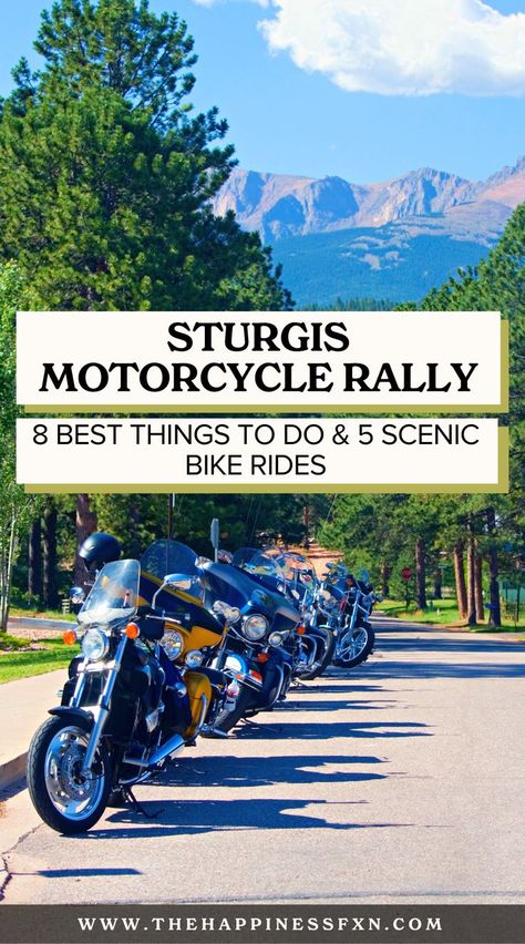 Rally Idea, South Dakota Road Trip, Sturgis South Dakota, Biker Rallies, South Dakota Travel, Popular Things, Road Trip Ideas, Sturgis Motorcycle Rally, Motorcycle Museum