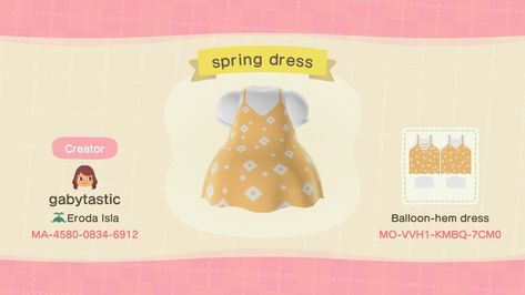 Pro Designs Animal Crossing, Animal Crossing Pro Design Ideas, Design Id Animal Crossing Clothes, Animal Crossing Cute Clothes Codes, Cute Outfits Animal Crossing, Animal Crossing Clothes Spring, Animal Crossing Codes Clothes Aesthetic, Animal Crossing Outfits Ideas, Animal Crossing Top Designs