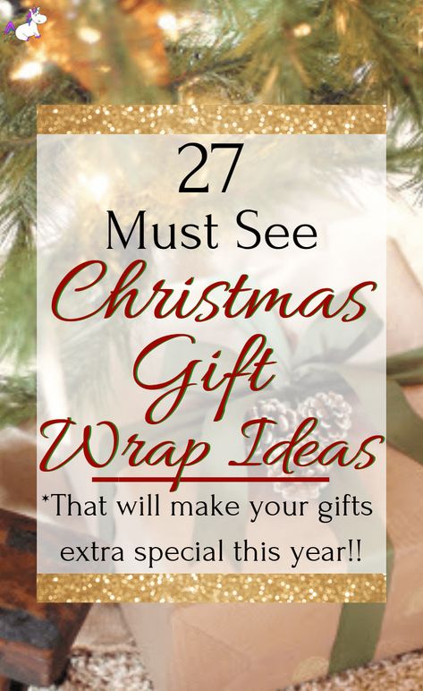 27 Christmas Gift Wrapping Ideas You'll Definitely Want To Try | No Fancy Gift Wrapping Techniques Required For These Stunning Present Wrapping Ideas | Christmas Gifts | Via https://themummyfront.com | Elegant Gift Wrapping | Gift Wrapping | #christmas #diychristmaswrapping #christmasgiftwrappingideas #christmasgifts #themummyfront.com #diychristmasgift #handmadegiftwrap #festivewrap Christmas Gift Wrap Ideas, Cute Gift Wrapping Ideas, Christmas Gift Wrapping Diy, Christmas Gift Wrapping Ideas, Gift Wrap Ideas, Xmas Gift Wrap, Elegant Gift Wrapping, Christmas Gift Packaging, Gift Wrapping Techniques