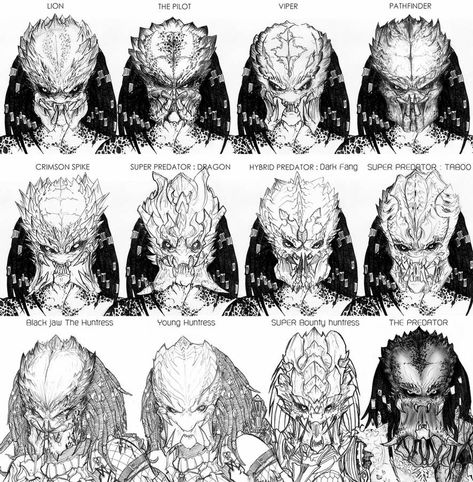 Prey Predator, Predator Artwork, Predator Alien Art, Predator Movie, Arte Alien, Foto Portrait, Alien Concept, Alien Vs Predator, Alien Races