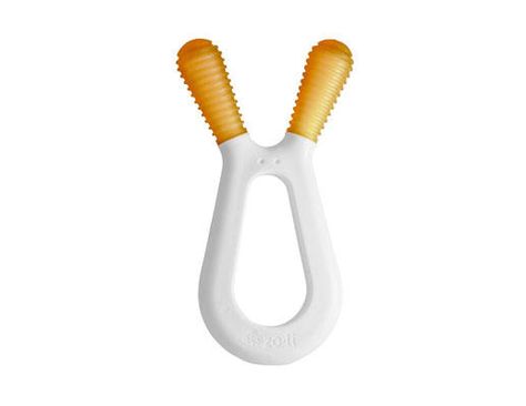 Chew on This! 10 Genius Teething Toys Best Teething Toys, Diaper Bag Checklist, Twin Gear, Bunny Teether, Diaper Bag Essentials, Baby Teether Toys, Nail Trimmer, Baby Teething Toys, Teether Toys