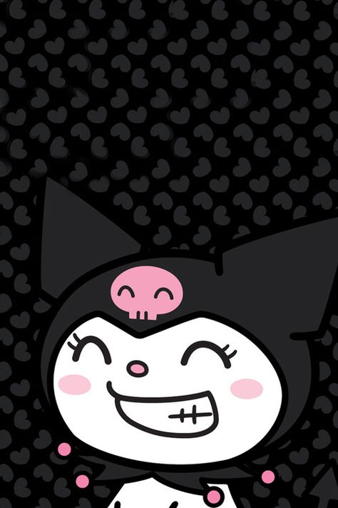 KUROMI Melody Painting, Sanrio Art, Iphone Background Quote, Gothic Pictures, Kuromi Sanrio, My Melody Wallpaper, Kuromi Melody, Western Wallpaper Iphone, Goth Wallpaper