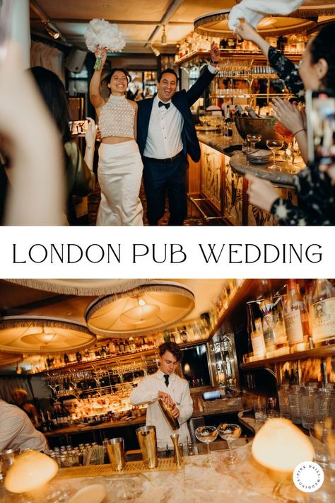 Pub Wedding Reception, Cozy London, City Wedding Reception, Marylebone Town Hall, Pub Wedding, Registry Office Wedding, Wedding Aesthetics, Daisy Wedding, London Venues