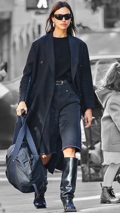 Irina Shayk Style, City New York, Looks Street Style, Irina Shayk, Mode Inspo, Cool Street Fashion, 가을 패션, Mode Vintage, Looks Style