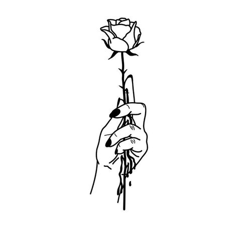 Skeleton Hands Drawing, Hand Holding Rose, English Creative Writing, Simple Forearm Tattoos, Beach Sunset Photography, Bunny Tattoo, Rose Thorns, Bunny Tattoos, Flash Tattoos