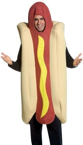 Hot Dog Costume $49.99 Hot Dog Suit, Hot Dog Costume, Hotdog Costume, Costumes For Men, Best Gif, Dog Suit, Halloween Parade, Popular Characters, Funny Costumes