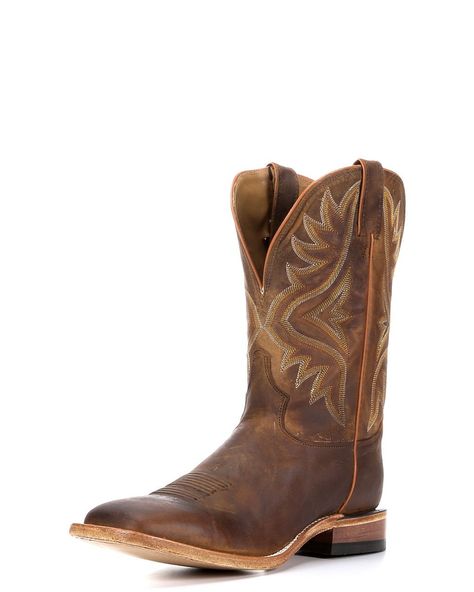 PRICES MAY VARY. Cushioned insole As American as it gets, Tony Lama Boots Americana Collection cowboy boots boast the best materials and U. S. A. craftsmanship at an affordable price. This Men's Tony Lama boot features a smooth brown leather foot under an 11" fancy stitched matching leather shaft. Leather lining. 1 3/8" boot heel with spur ledge. Easy-on pull straps. Double stitched welt. Wide square toe. Mens Fashion Cowboy Boots, Old Cowboy Boots, Hope Core, Cowboy Life, Tony Lama Boots, Square Toe Western Boots, Fashion Cowboy Boots, Tony Lama, Double Stitch