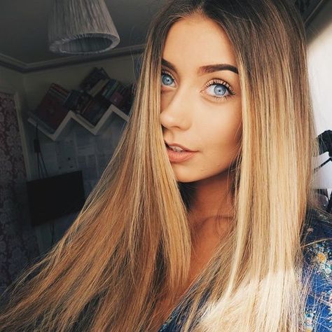 Danielle Mansutti (@danimansutti) • Instagram photos and videos ❤ liked on Polyvore featuring danielle mansutti Danielle Mansutti, Lala Hair, Amazing Eyes, Low Maintenance Hair, Head Color, Make Up Your Mind, Hair Stuff, Hair Envy, Hair Colour