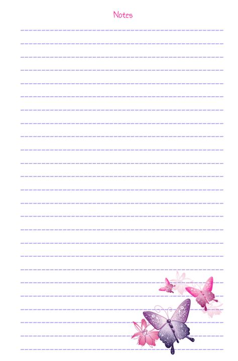 Cute Printable Notebook Paper - FREE DOWNLOAD Notebook Paper Printable, Free Printable Stationery Paper, Free Paper Printables, Free Writing Paper, Stationary Printable, Printable Lined Paper, Printable Stationary, Lined Writing Paper, Writing Paper Printable Stationery