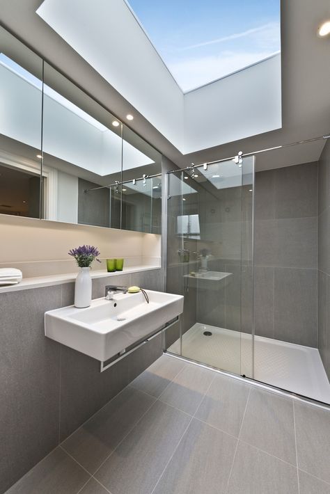 Small Ensuite, Ensuite Shower Room, En Suite Shower Room, Loft Bathroom, Small Bathroom Makeover, Website Ideas, Loft Room, Bathroom Remodel Designs, London Apartment