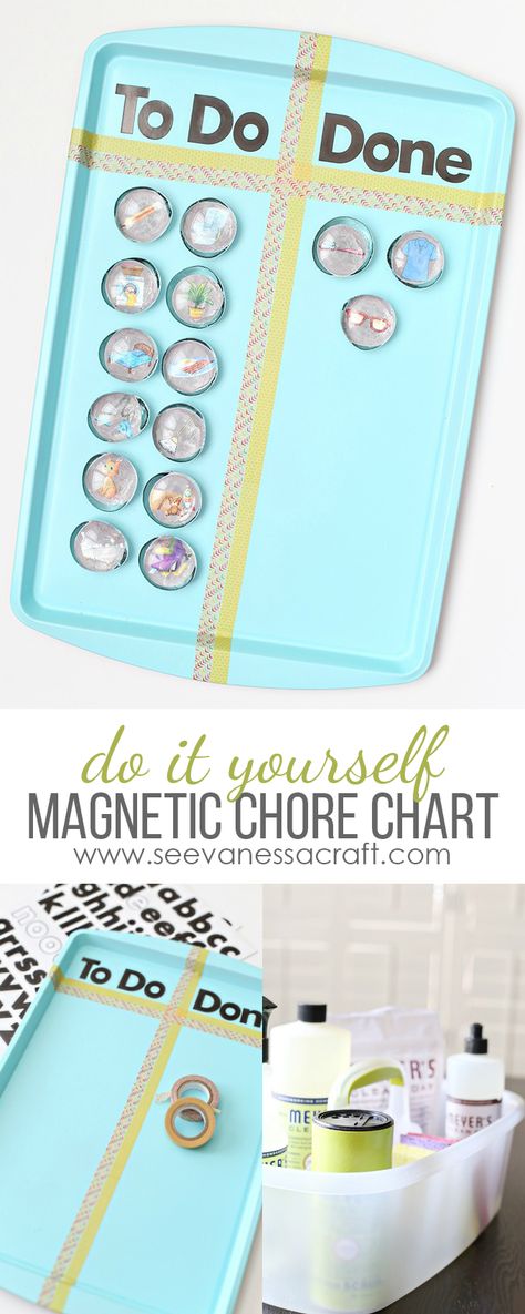 Chore Chart Diy, Chore Magnets, Magnetic Chore Chart, Chore Board, Toddler Chores, Chore Chart For Kids, Chart For Kids, Routine Chart, Printables Free Kids