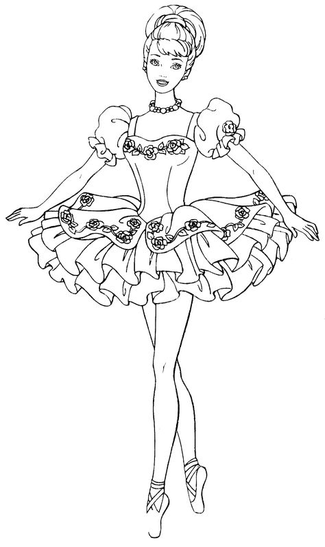 Barbie Colouring, Barbie Colouring Pages, Nutcracker Ballet Coloring Pages, Ballerina Colouring Sheet, Angelina Ballerina Coloring Pages, Barbie Swan Lake Coloring Pages, The Swan Princess Coloring Pages, Ballerina Coloring Pages, Dance Coloring Pages