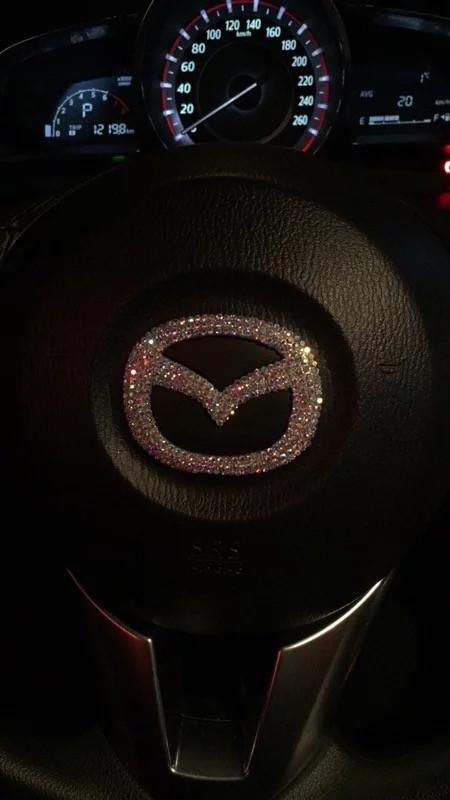 Bedazzled Car Accessories, Mazda Interior Accessories, Glitter Car Accessories, Mazda Car Accessories, Sparkly Car Accessories, Bedazzled Car Interior, Glitter Car Interior, Girly Car Accessories Bling, Car Stuff Accessories