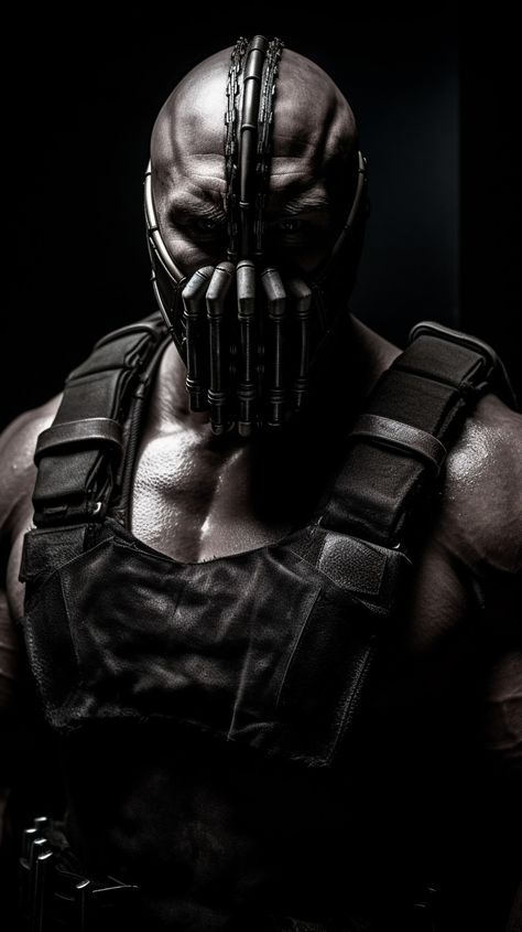 Bane Dc Comics, Bane Tattoo, Bane Wallpaper, Bane Dark Knight, Bane Batman, Joker Tattoo Design, The Dark Knight Trilogy, Ancient History Facts, Joker Pics