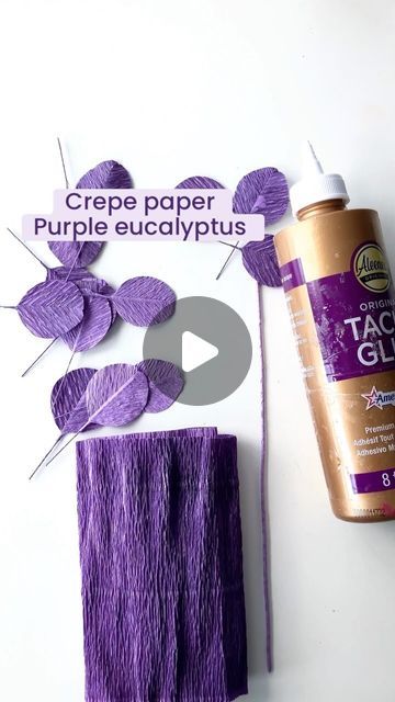 Amour Paper Blooms on Instagram: "Crepe paper purple eucalyptus branch.  #crepepaper #PaperFlowers #paperart #paperartist #paperflorist #papercrafts #paperfloralartistry #papersculpture #papercrafts #papercompetition #paperroses #papercuttingart #paperflowerbackdrop #paperaddict #paperartcollective #paperartwork #papelaria #paperflowerdecor #papermuseum #brightartist #brightonartgallery #brighton #brightongallery #handmadeflowers #handcraft #craftflowers  #craftwork #flowersculptureart #sculptureart #papereucalyptus  Do you like this purple eucalyptus" Purple Eucalyptus, Eucalyptus Branches, Paper Flower Decor, Paper Flower Backdrop, Paper Floral, Paper Artwork, Paper Cut Art, Paper Artist, Paper Roses