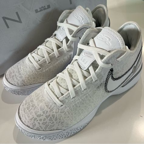 Nike Zoom Lebron Nxxt Gen Triple White Dr8784-101 Men's Sizes Brand New With Box Fast Shipping From A Trusted Seller Women Basketball Shoes, Vb Shoes, Mens Volleyball Shoes, Lebron Nxxt Gen, Cheap Volleyball Shoes, Bball Shoes, Hoop Shoes, Nike Volleyball Shoes, Bb Shoes