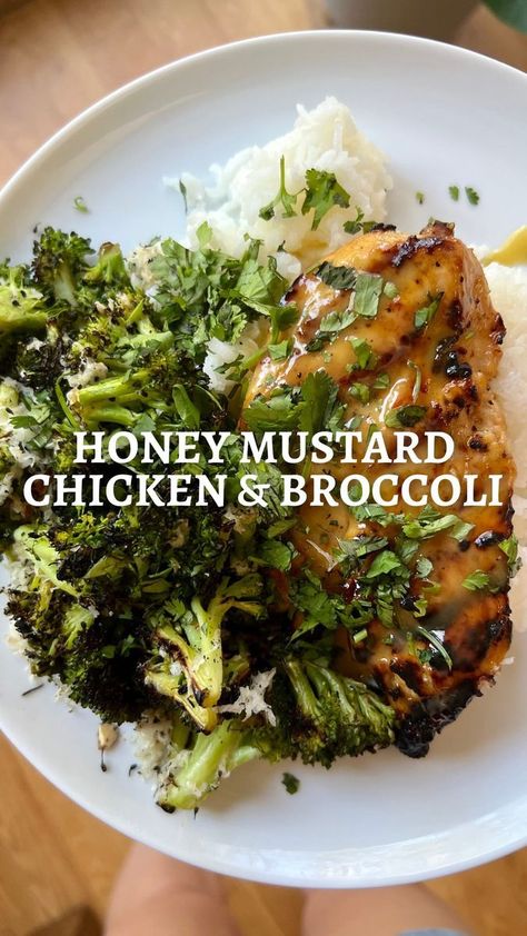 Erica Baty on Reels | Grilled Chicken And Broccoli, 21 Seasoning Salute, Honey Dijon Sauce, Simple Grilled Chicken, Pieces Season, Dijon Sauce, Spicy Cashews, Honey Mustard Glaze, Asian Chicken Salads