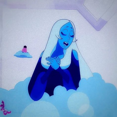 Steven Universe Blue Diamond Pfp, Blue Diamond Screenshots, Sapphire Steven Universe Icon, Blue Diamond And Steven, Blue Diamond Steven Universe Icon, Blue Diamond Drawing, Blue Diamond Pfp, Blue Diamond Fanart, Diamante Azul Steven Universe