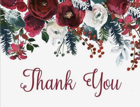 Thank You Christmas Image, Christmas Image, Christmas Thank You, Happy Birthday Messages, Birthday Messages, Christmas Images, Beautiful Flowers, Thank You Cards, Happy Birthday