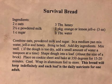 Bread Starter, Biscuit Rolls, Bread Ingredients, Survival Food, Easy Baking Recipes, Bread Recipes Homemade, Canning Recipes, Back To Nature, Emergency Preparedness