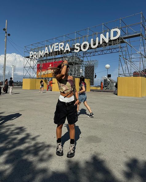 Festival inspo at Primavera Sound with @pullandbear 🫶🏼 #pullandbear ad Primavera Festival, Primavera Sound, Festival Inspo, Pull N Bear, Summer Festival, Sound, Festival, On Instagram, Instagram