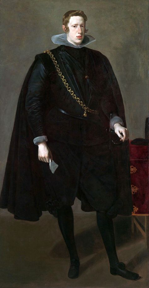 Diego Velazquez - Portrait of Felipe IV of Spain (oil on canvas, circa 1623 - 1624) Baulders Gate, Diego Velazquez, King Of Spain, Spanish Painters, Baldurs Gate, Baldur's Gate 3, Classic Image, Spain Portugal, Baldur's Gate