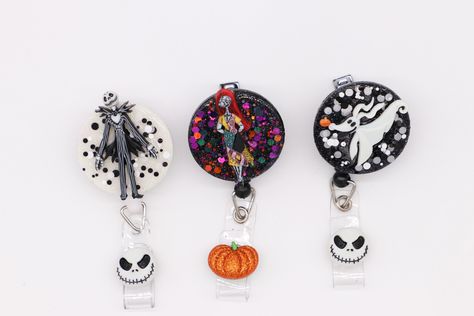 Jack Skellington Faces, Anime Earrings, Oogie Boogie, Nurse Badge Reel, White Belt, Nurse Badge, Jack Skellington, Badge Holders Lanyard, Badge Holders