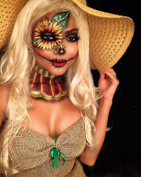 Halloween outfit idea Cool Halloween Costume Ideas, Halloween Costume Ideas For Women, Costume Ideas For Women, Halloween Costume Ideas, Hair And Makeup, Scarecrow, Costume Ideas, Halloween Costume, Face Paint