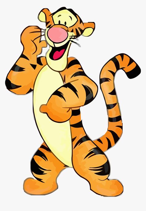 Tigger Clipart, Cartoon Winnie The Pooh, Disney Characters Christmas, Winnie The Pooh Drawing, Winnie The Pooh Cartoon, Tigger Disney, Disney Character Drawings, Tigger Winnie The Pooh, Disney Character Drawing