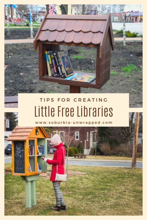 Outdoor Book Library, Eco Library, Library Diy, Homemaking Hacks, Little Free Library Plans, Library Plan, Book Swap, Lending Library, Library Website