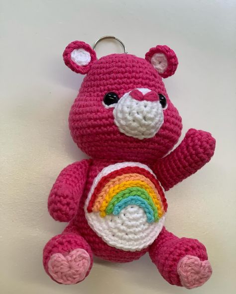 Care Bears 🐻 ❤️💙💜💛💚🧡 Hand made with love 💕 #handmade #crochet #carebears #shoplocalkc #smallbusiness #kansascity Crochet Carebears, Care Bear Crochet, Bear Crochet, Care Bear, Care Bears, Made With Love, Handmade Crochet, Kansas City, With Love