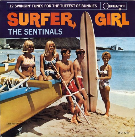 album Surfer Clothes, Surf Guitar, Surf Style Clothes, Swimming Party Ideas, Surf Music, Beach Music, Olympic Swimmers, Surfer Girl Style, Surfer Style