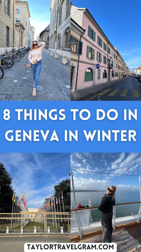 Geneva In Winter, Geneva Travel Guide, Things To Do In Geneva Switzerland, Geneva Switzerland Winter, Geneva Winter, Geneva France, Things To Do In Geneva, Geneva Travel, Switzerland In Winter