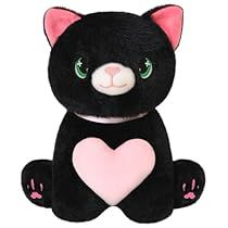 Cat Stuffed Animal, Heart Cat, Cat Plush Toy, Stuffed Animal Cat, Teddy Bear Stuffed Animal, Like A Cat, Cute Heart, Cat Plush, Cat Sitting