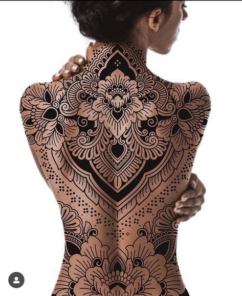 Large Back Piece Tattoo Women, Bohemian Back Tattoo, Women Full Back Tattoo, Back Ornamental Tattoo, Full Back Piece Tattoos For Women, Backpiece Tattoo For Women, Female Back Tattoos Full, Whole Back Tattoo, Ornamental Back Tattoo