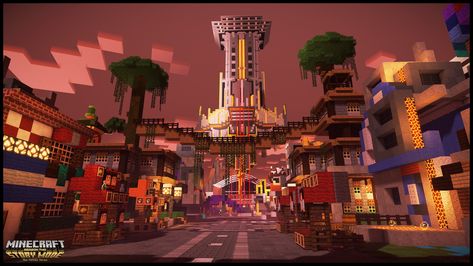 Nostalgic Minecraft, The Environment Art, Minecraft Story Mode, Environment Art, Minecraft Ideas, Environmental Art, Dumb And Dumber, The Environment, Minecraft