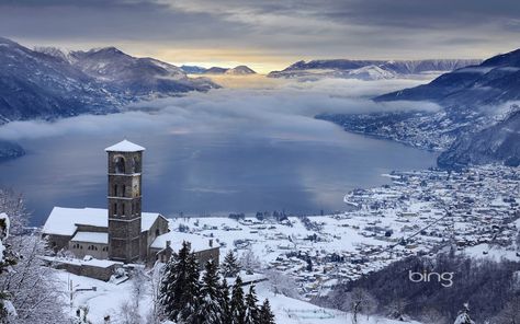 Lake Cumo Comer See, Summer Vacation Spots, Lake Como Italy, Royal Hotel, Como Italy, Lake George, Winter Pictures, Boat Trips, Lake Como