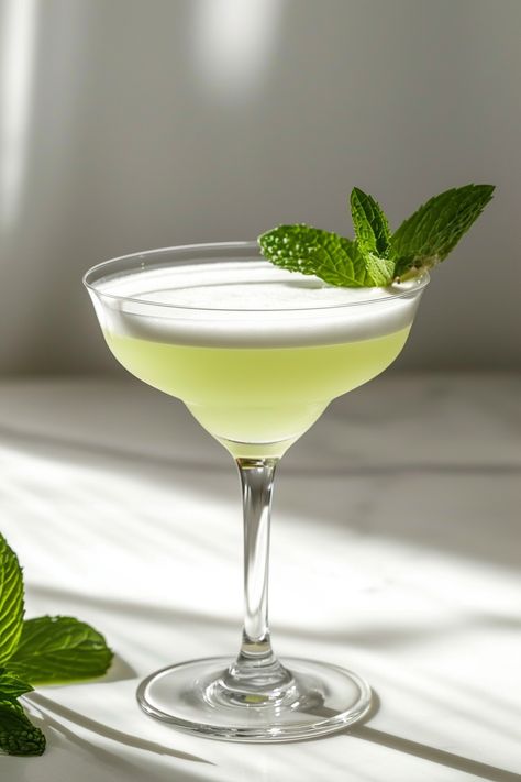 Refreshing Southside Cocktail Recipe | Easy and Delicious Summer Drink #cocktails #cocktailrecipes #classiccocktails South Side Cocktail, Southside Cocktail Recipe, Green Garden Cocktail, Eastside Cocktail, Creamsicle Crush Cocktail, Southside Cocktail, Pineapple Sage Cocktail, Summer Drink Cocktails, Yummy Summer Drinks