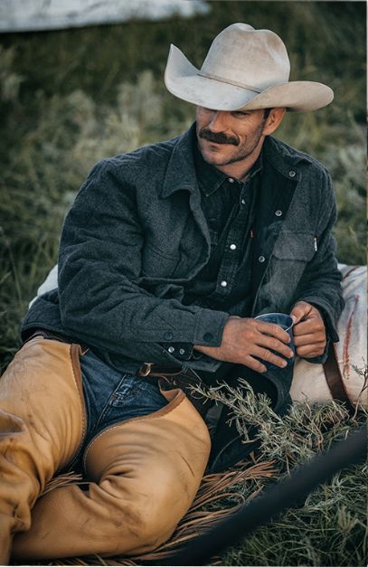 Mens Outdoor Style, Fitness Hairstyles, Cute Long Hairstyles, Short Hairstyles For Girls, Beautiful Short Hairstyles, Cowboy Photography, Mens Western Wear, Mustache Men, Cowboy Aesthetic